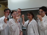 Zajęcia laboratoryjne z chemii dla uczniów klasy 2h na PRz - 2