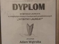 Adam Wątroba z tytułem Wybitnego Laureata! - 1