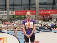 Agata Dziepak - brązowa medalistka Halowych Mistrzostw Polski w chodzie ma 3000m