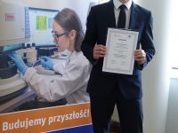 Jakub Domański na uroczystości wręczenia nagrod i dyplomów dla laureatów PKCh - 2
